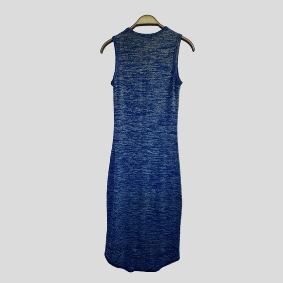 Wilfred Free Aritzia Bruni Women’s Sleeveless Bodycon Tank Dress Marled Blue XS - Picture 9 of 11